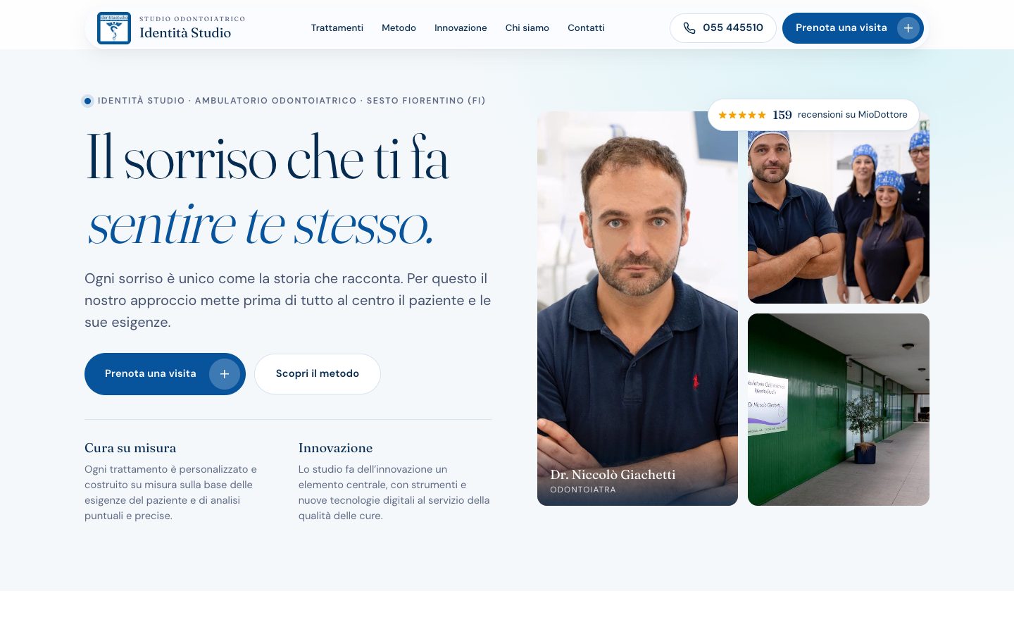 Il nuovo sito