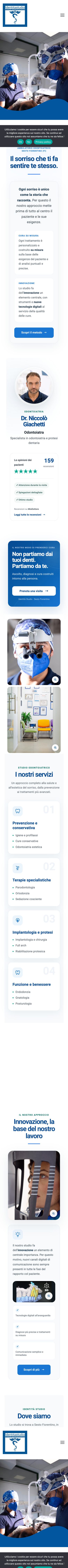 Il sito di oggi su smartphone